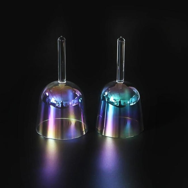 Bols de cristal - Instruments sonores et vibratoires/cristallins -  Sonothérapie bioénergétique avec Roche Mère/Rayon Magenta